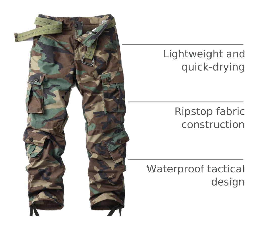 AK-TAC Cargo Work Pants ripstop closeup emphasizes durable fabric for rugged use.