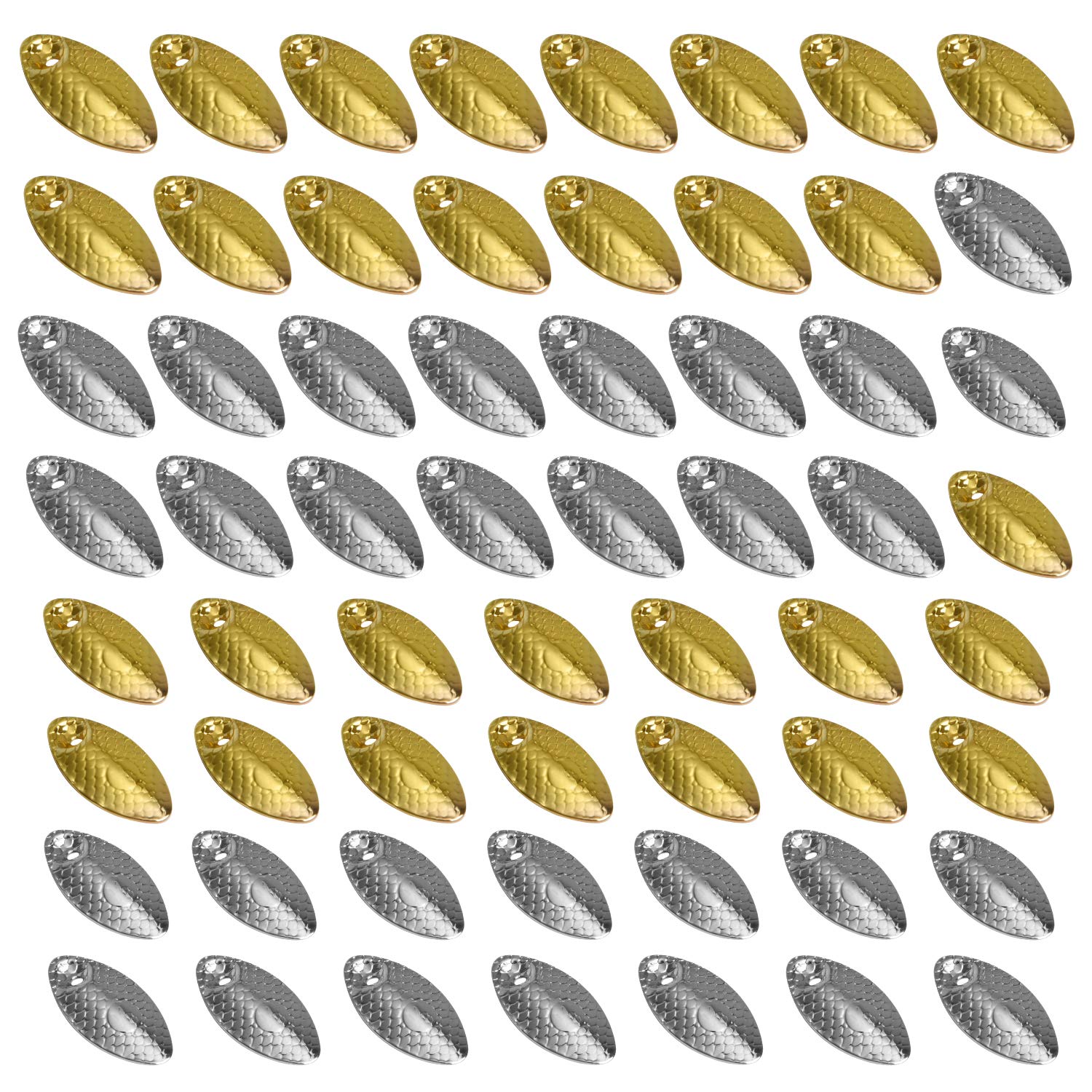 Akamino 60pcs Gold & Silver Spinner Spoons Kit – product overview