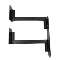 AKDWS deer wall mount double display showcasing two shoulder mounts securely