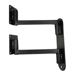 AKDWS powder-coated textured black finish complements any décor