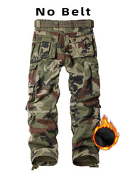 AKHIKING Men's cargo pants eight pockets side pockets for organized hiking gear.