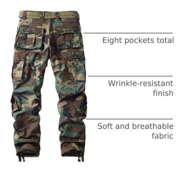 AKHIKING pants pocket layout highlights eight-pocket design