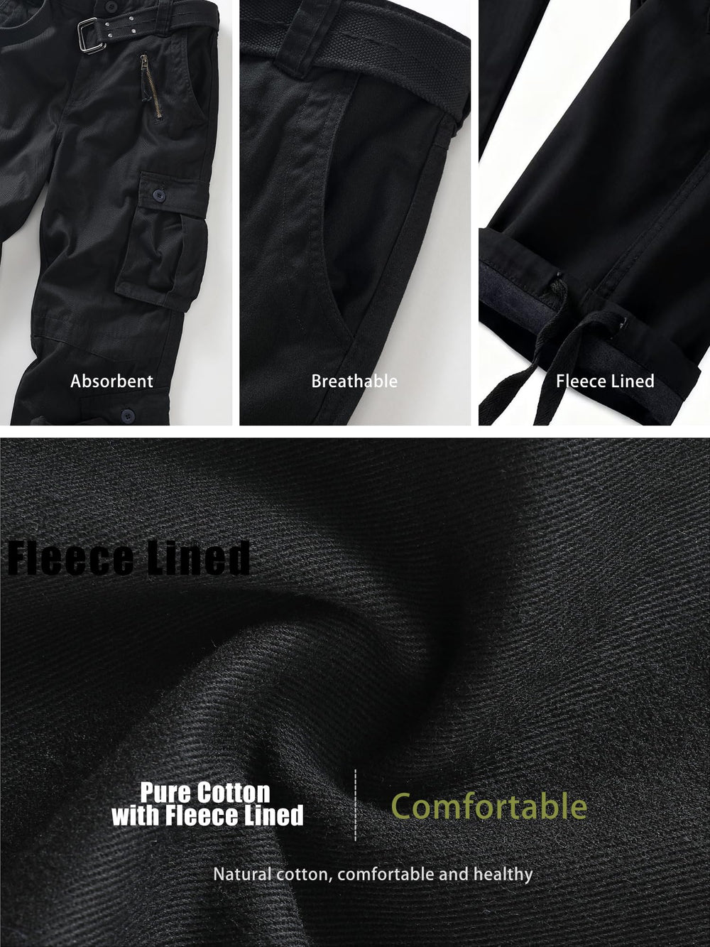 AKHIKING pants with boots-ready hem for secure outdoor activity fit