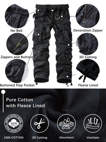 AKHIKING pants with adjustable hem drawstring for wind protection.