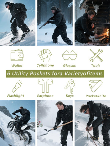 AKHIKING rugged stitching and durable ripstop fabric for outdoor resilience.