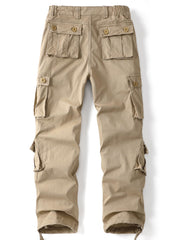 AKHIKING Women's Cargo Pants eight-pocket configuration for organized essentials.