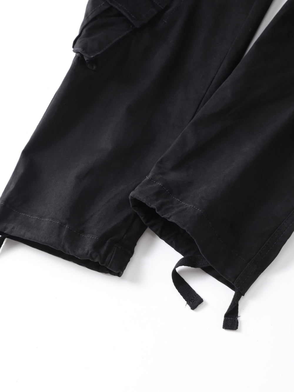 AKHIKING women's cargo pants all black look ready for hiking or travel.