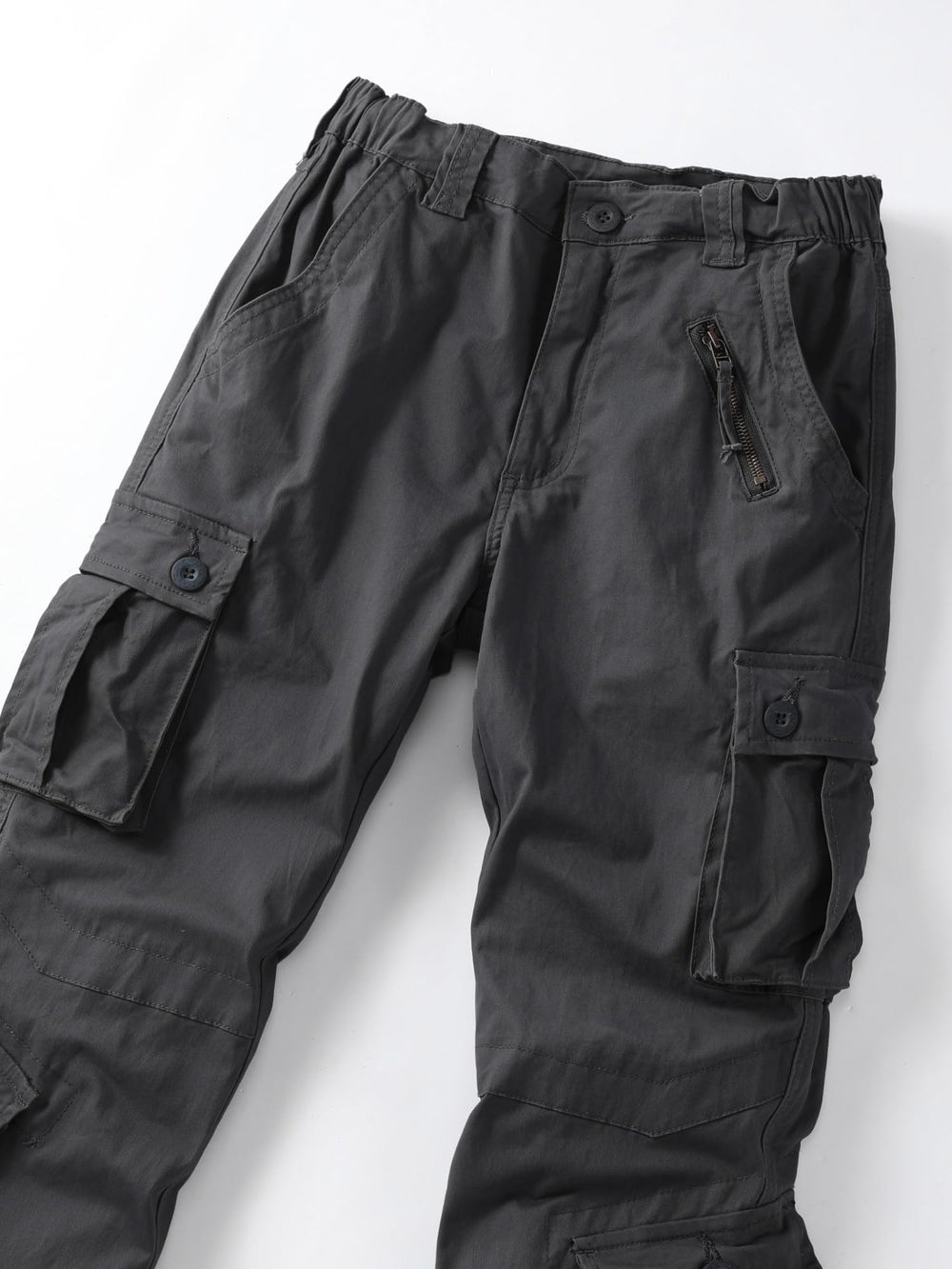AKHIKING women's pants with drawstring hem demonstrates wind protection during hikes