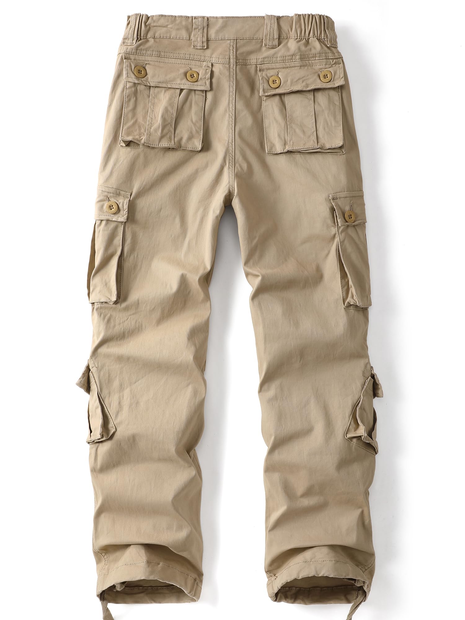 akhiking women's cargo pants eight-pocket layout offers versatile storage for tools on outdoor trips.