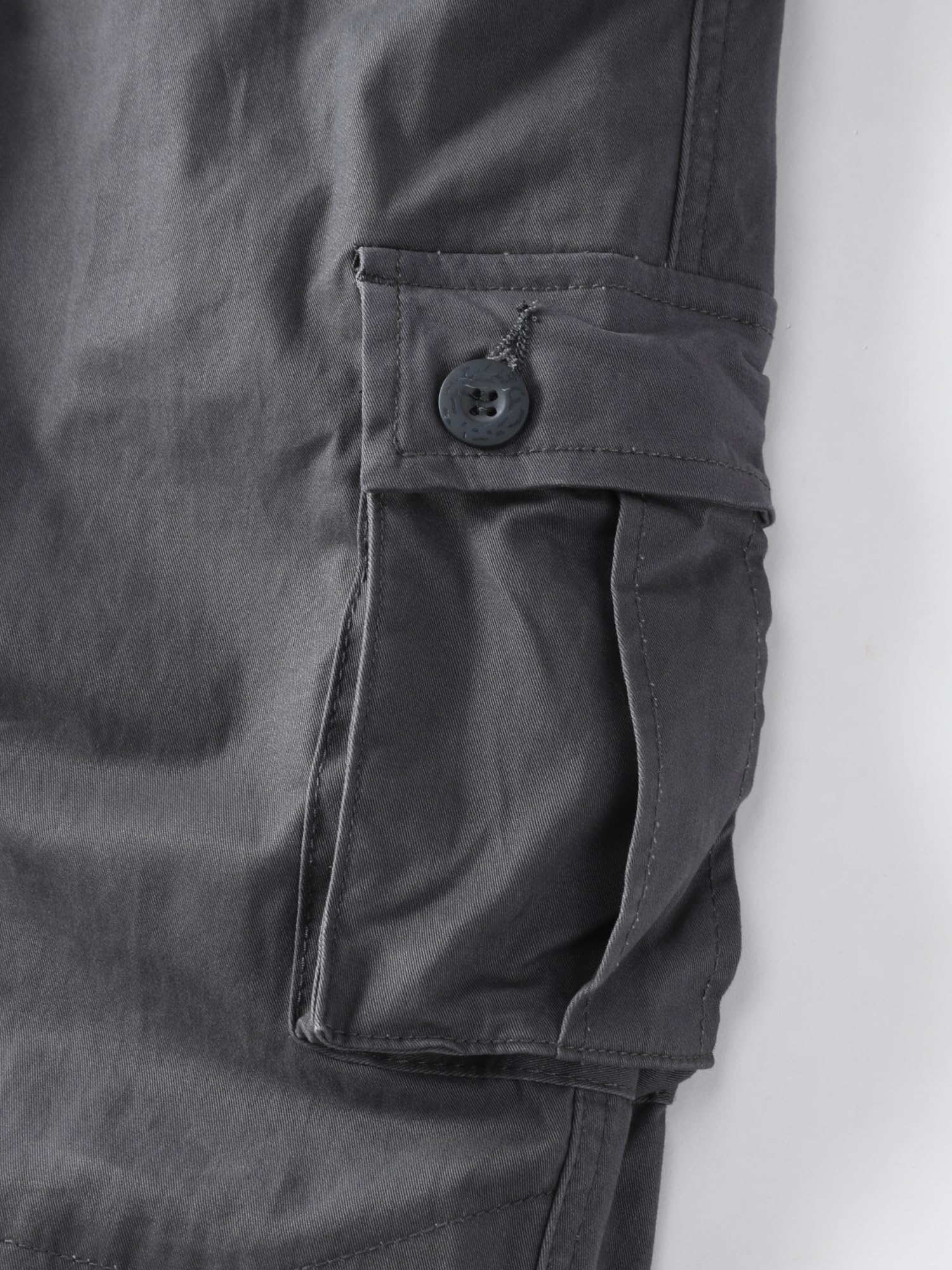 AKHIKING women's cargo pants gray comfortable fit for hiking and travel