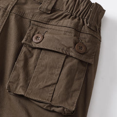 AKHIKING cargo pants hem with drawstring adjustable for boot compatibility
