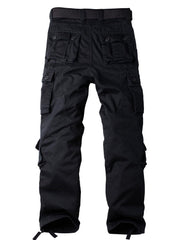 AKHIKING women's cargo pants side pocket flap detail for secure trail storage.