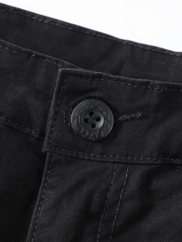 AKHIKING women's cargo pants wrinkle-resistant fabric close-up for easy care.