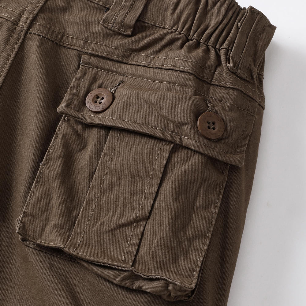 AKHIKING cargo pants wrinkle-resistant fabric enables easy care after outdoor days.