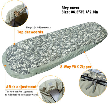 Akmax.cn Bivy Cover Sack nylon-fabric closeup reveals three-layer laminated material