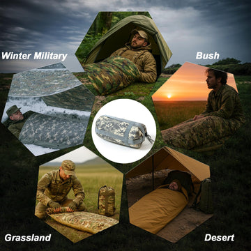 Akmax.cn Bivy Cover Sack packed-volume comparison for travel efficiency