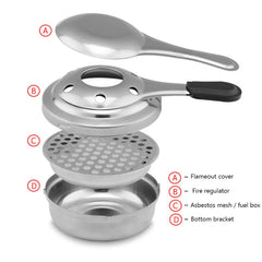 AKOAK windproof design boosts outdoor cooking efficiency.