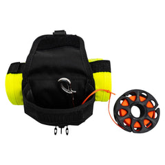 AKONA SMB bright yellow color improves visibility for divers and boats