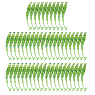 Akozon 50pc fishing lures pack highlights value and variety.