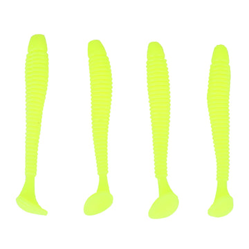 Akozon 50pcs soft lures package shows ready-to-use set.