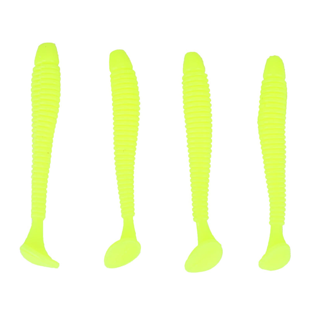Akozon 50pcs soft lures package shows ready-to-use set.