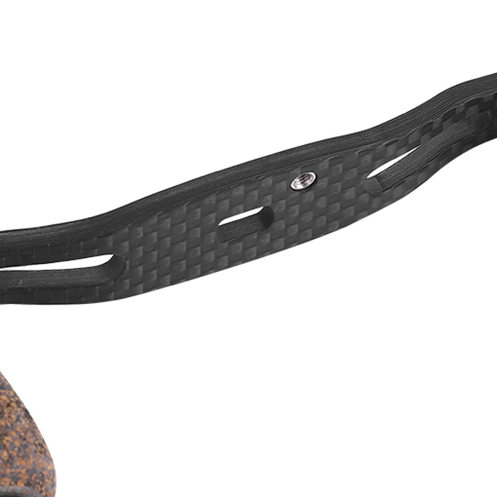 Akozon carbon fiber frame detail highlights lightweight strength for smooth operation.