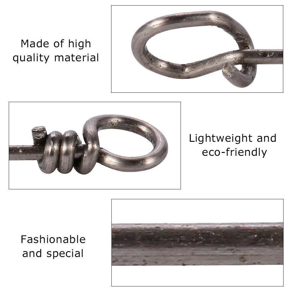 Akozon Fastach Clips multi-use capability covers lures, hooks, and lines.