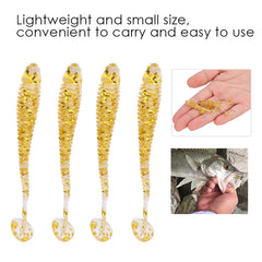 Akozon T-Tail Grub lure; lifelike wobble boosts strike chances in varied conditions.