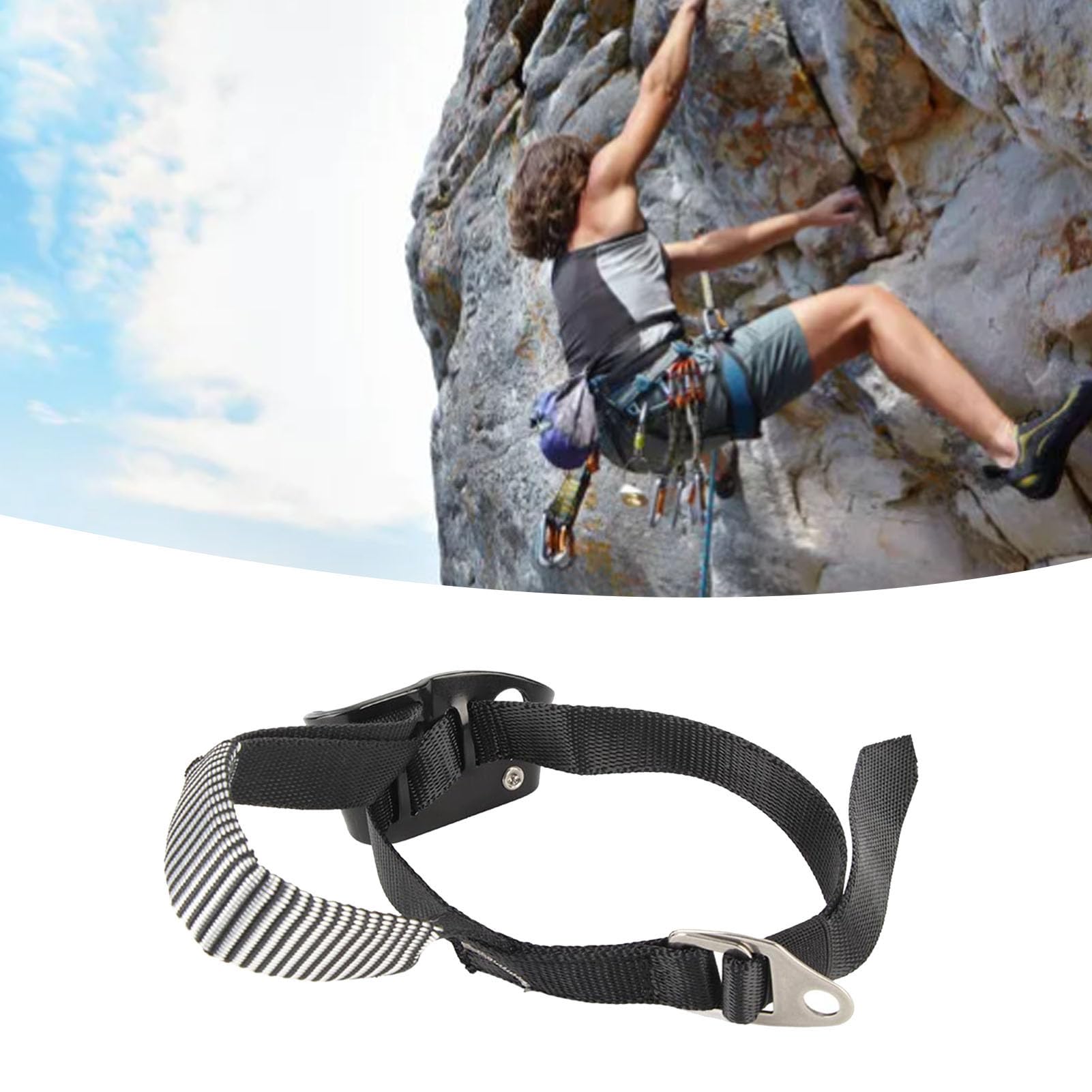 Akozon Foot Ascender weight optimized at 138-148 g for minimal fatigue.