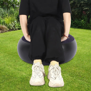Akozon Inflatable Chair works for teens and children in shared spaces