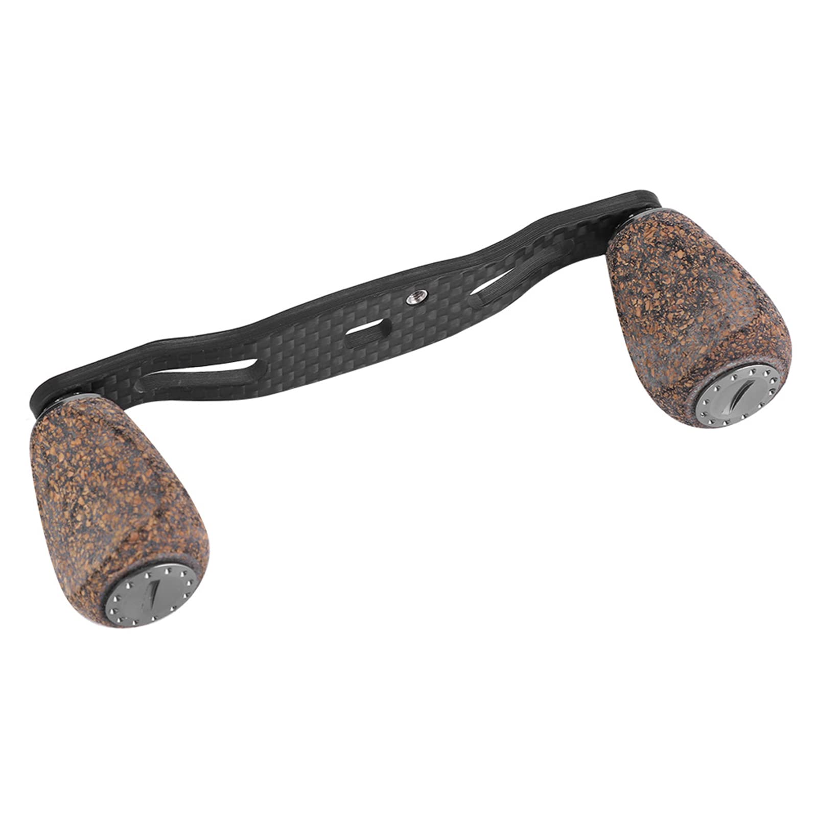 Akozon premium wood knob close-up shows ergonomic grip and premium materials.