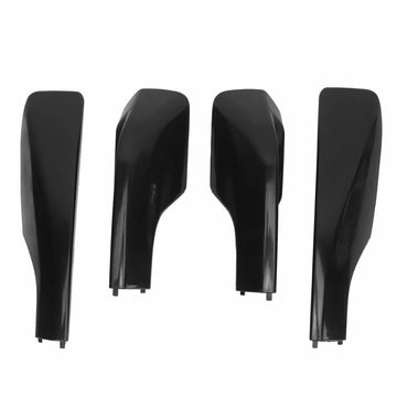 Akozon durable plastic end cap, long-lasting roof rail protection.