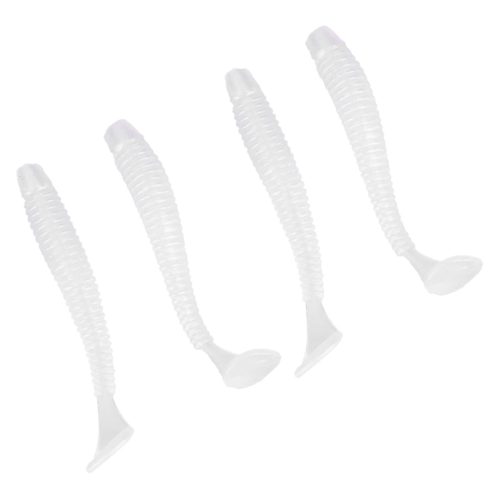 Akozon cyan T-tail lure delivering realistic movement for bass