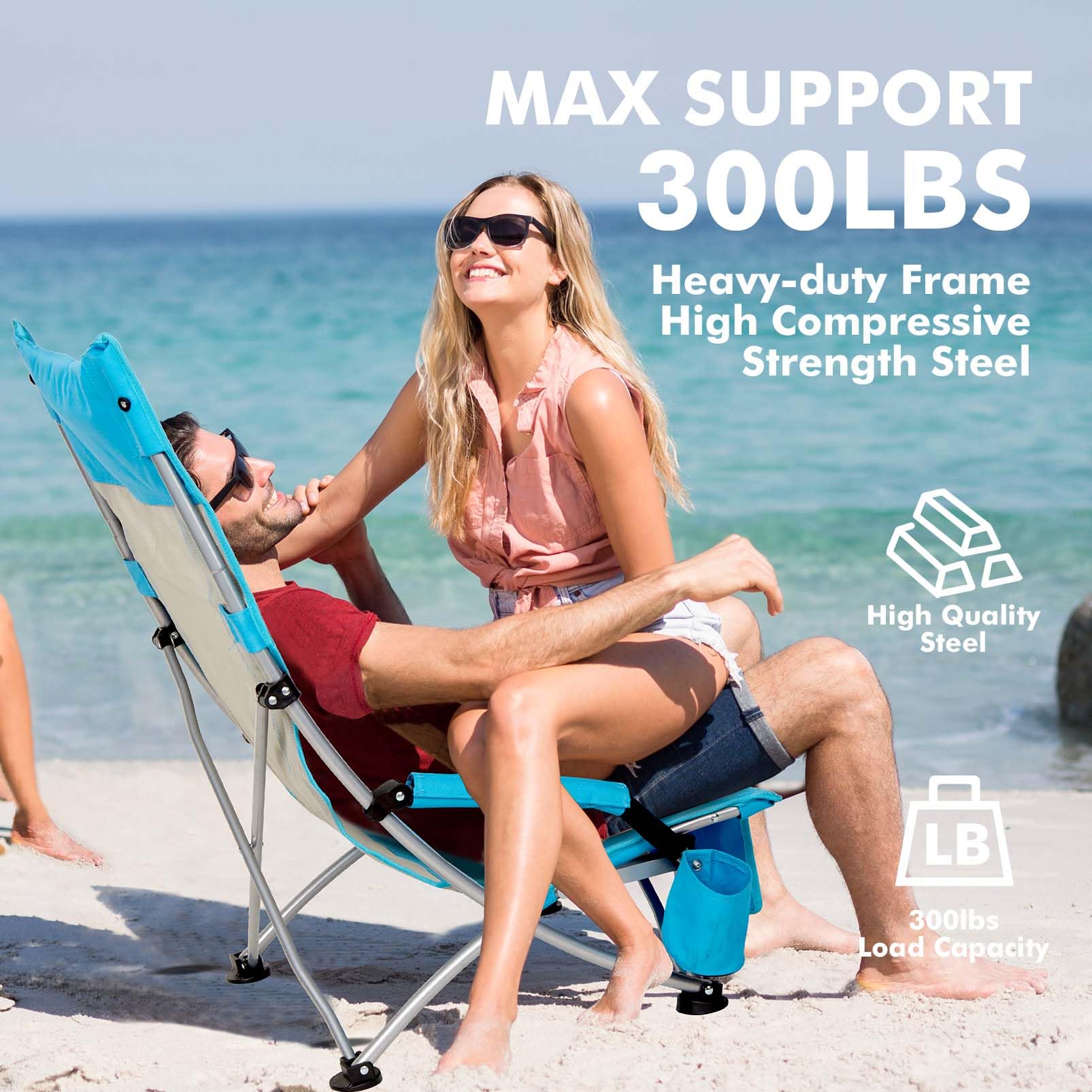 AKSOUL wide seat and mesh back for cooling comfort.