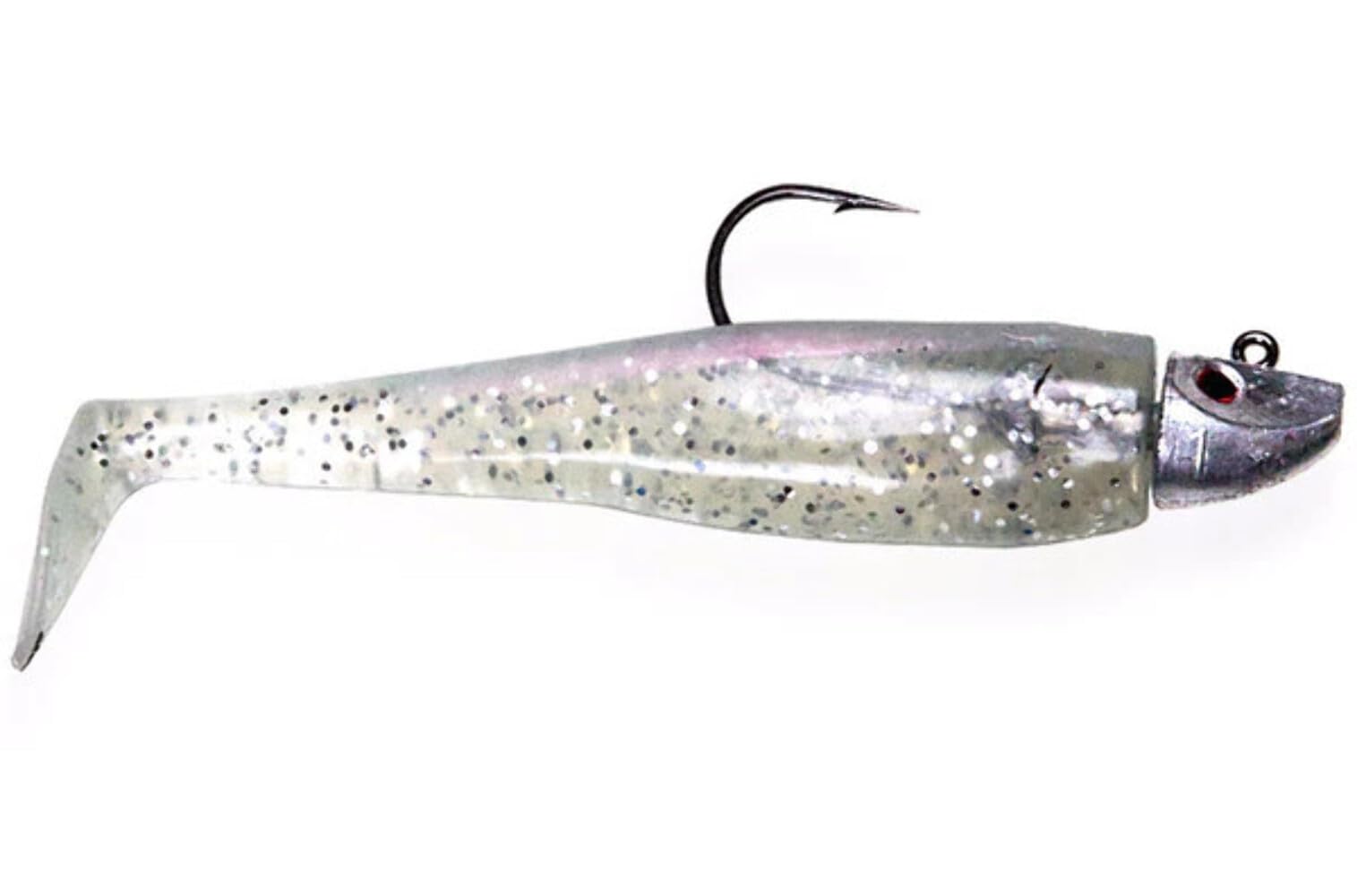 Al Gag's Whip-It Fish Pearl lure with dual-action head for versatile freshwater and saltwater fishing