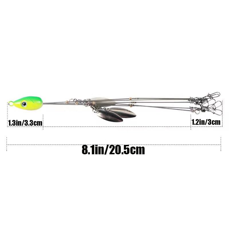 Product length 21.5 cm (8.46 inches) and 5-arm design