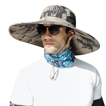 ALANGDUOXXL XXL Big Head Sun Hat - front view
