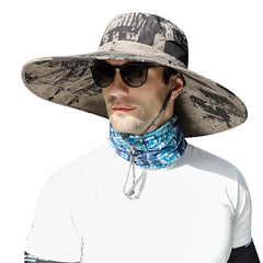 ALANGDUOXXL XXL Big Head Sun Hat - front view