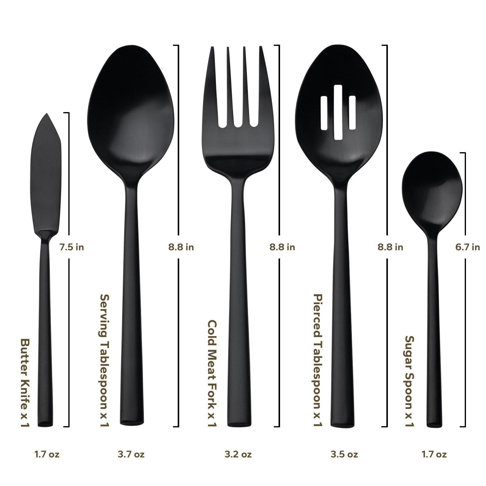Alata Potter Black modern design satin finish close-up for easy cleaning