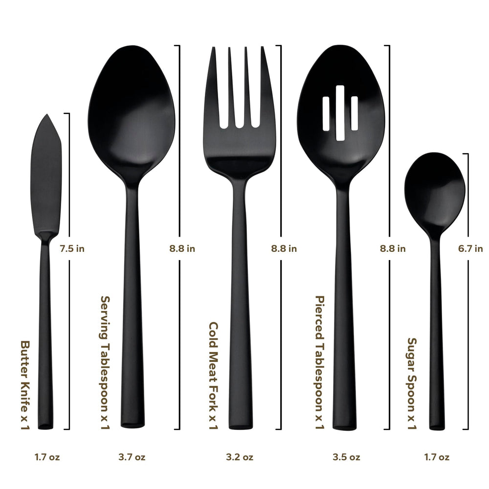 Alata Potter Black modern design satin finish close-up for easy cleaning
