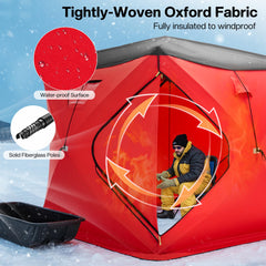 Albott Oxford fabric tear-resistance emphasizes durable, long-lasting protection against harsh conditions.