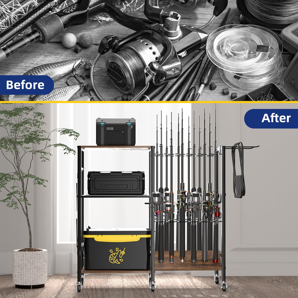 aledaras wood base bottom provides stable support on garage surfaces
