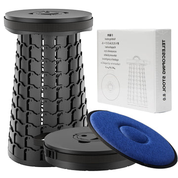 ALEVMOOM 2025 XXL collapsible stool highlights reinforced PP frame and high capacity.