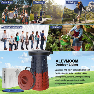 ALEVMOOM folding design enables compact storage and easy transport.