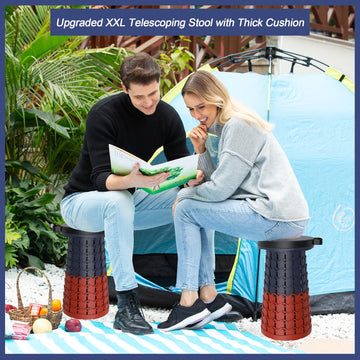 ALEVMOOM soft rotating cushion adds cozy, secure seating.