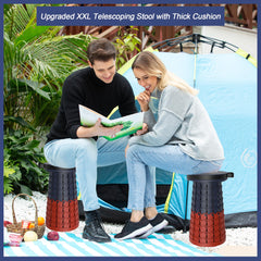 ALEVMOOM soft rotating cushion adds cozy, secure seating.