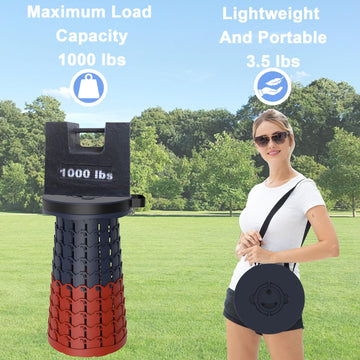 ALEVMOOM stability buckles and anti-slip base reduce wobble during use.