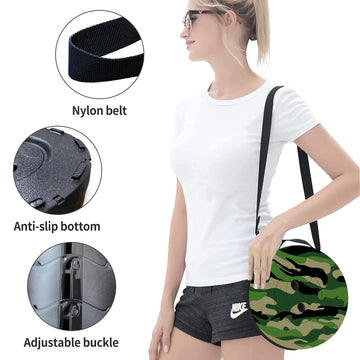 ALEVMOOM strap carry design simplifies transport on hikes.