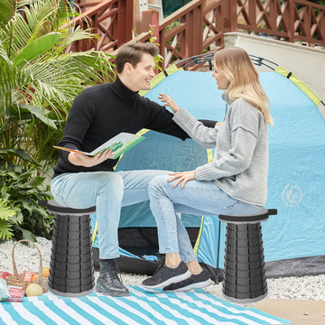 ALEVMOOM adjustable height range from 2.4 to 18 inches for comfortable seating