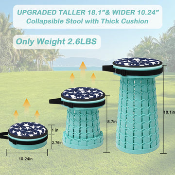 ALEVMOOM height-adjustable stool at a comfortable table height.